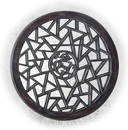 Miniatura 1 de Utopia Alley Espejo redondo - Espejo para pared - Espejo de pared - Espejo moderno para sala de estar, dormitorio y baño - Decoración de espejo para