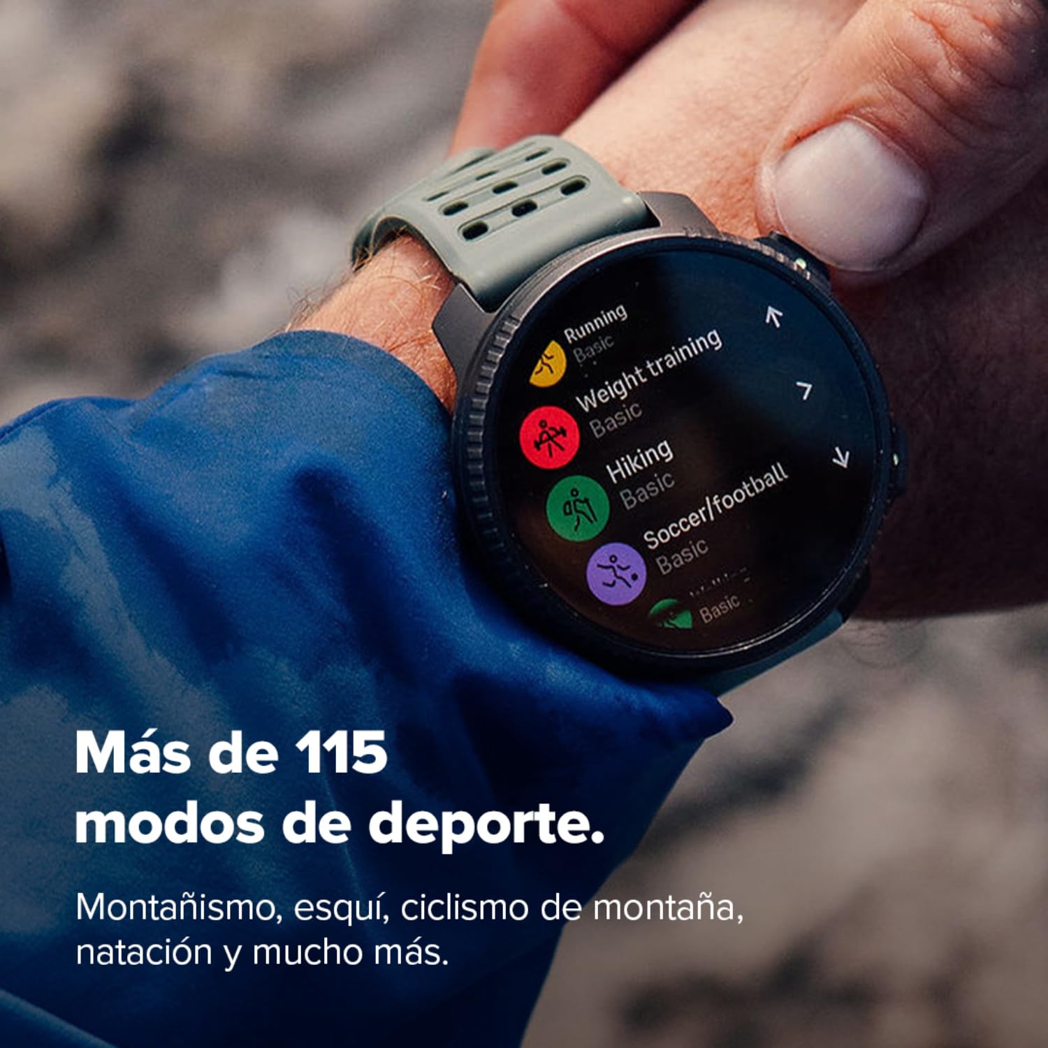 SUUNTO Vertical 2 Reloj GPS Robusto, Pantalla AMOLED, Linterna, 20 días de batería, mapas Offline y 115+ Modos Deportivos. Ideal para Aventuras y Uso Diario