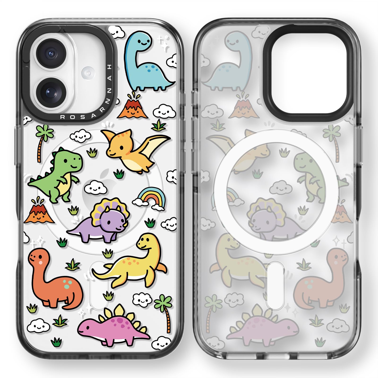 Coque iPhone durable motif dinosaure contre les chutes de 2 mètres - 8