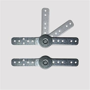 2 Pcs Adjustable Angle Hinge,Sofa backrest Hinge,DIY Furniture,Adjustment Hardware 180 to 90 Degree,for Sofa Bed180 to 90 Degree