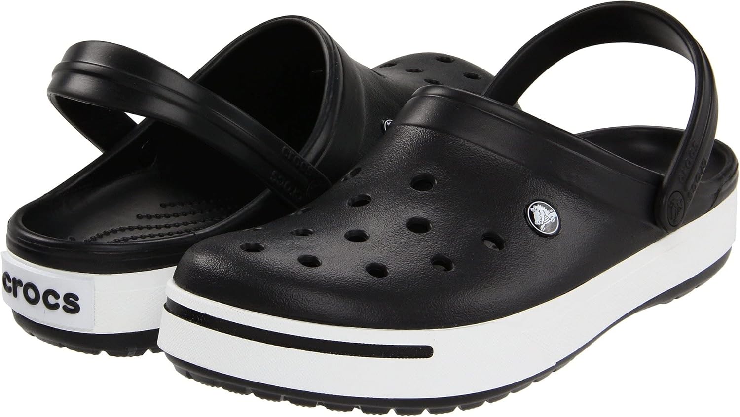 Crocs Unisex-Adult Crocband Ii Clog 9 Women/7 Men Black/Black