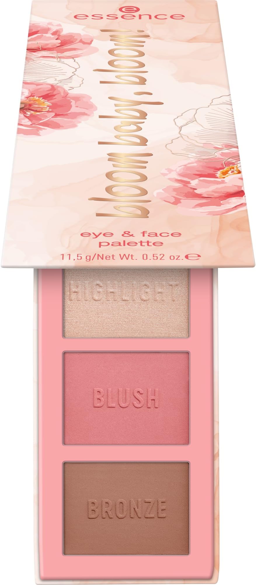 essence bloom baby, bloom! eye & face palette 01