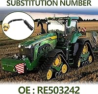 Vista 2 de Interruptor de sensor de temperatura del refrigerante compatible con John Deere 5000 6000 7000 Series Tractor para minicargadora combinada