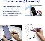 2 Pcs Galaxy Note 10 Stylus Pen Replacement for Samsung Galaxy Note 10 Note 10 Plus Note 10+ 5G Touch S Pen withoutBluetooth(Aura Glow Silver)