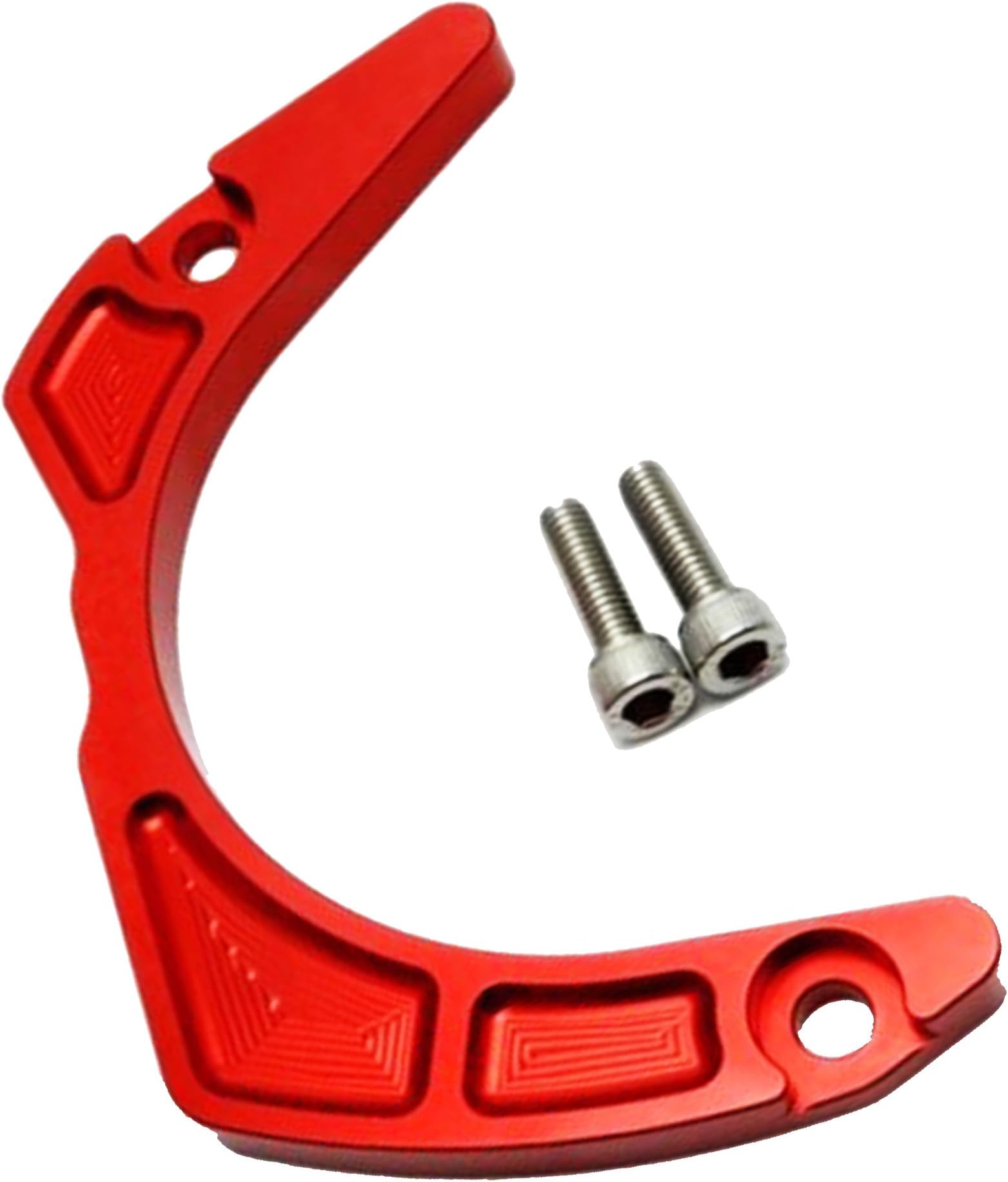 Qudasar (Compatible with Yamaha) Anodized Billet Crank Case Saver 2006-2018 Raptor 700 & 2009-2018 Raptor 700R (Red)…