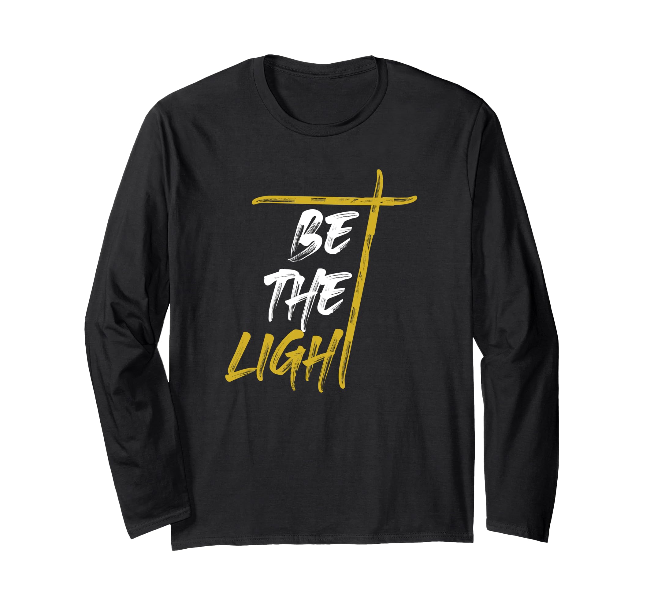 Be The Light Long Sleeve T-Shirt, Black