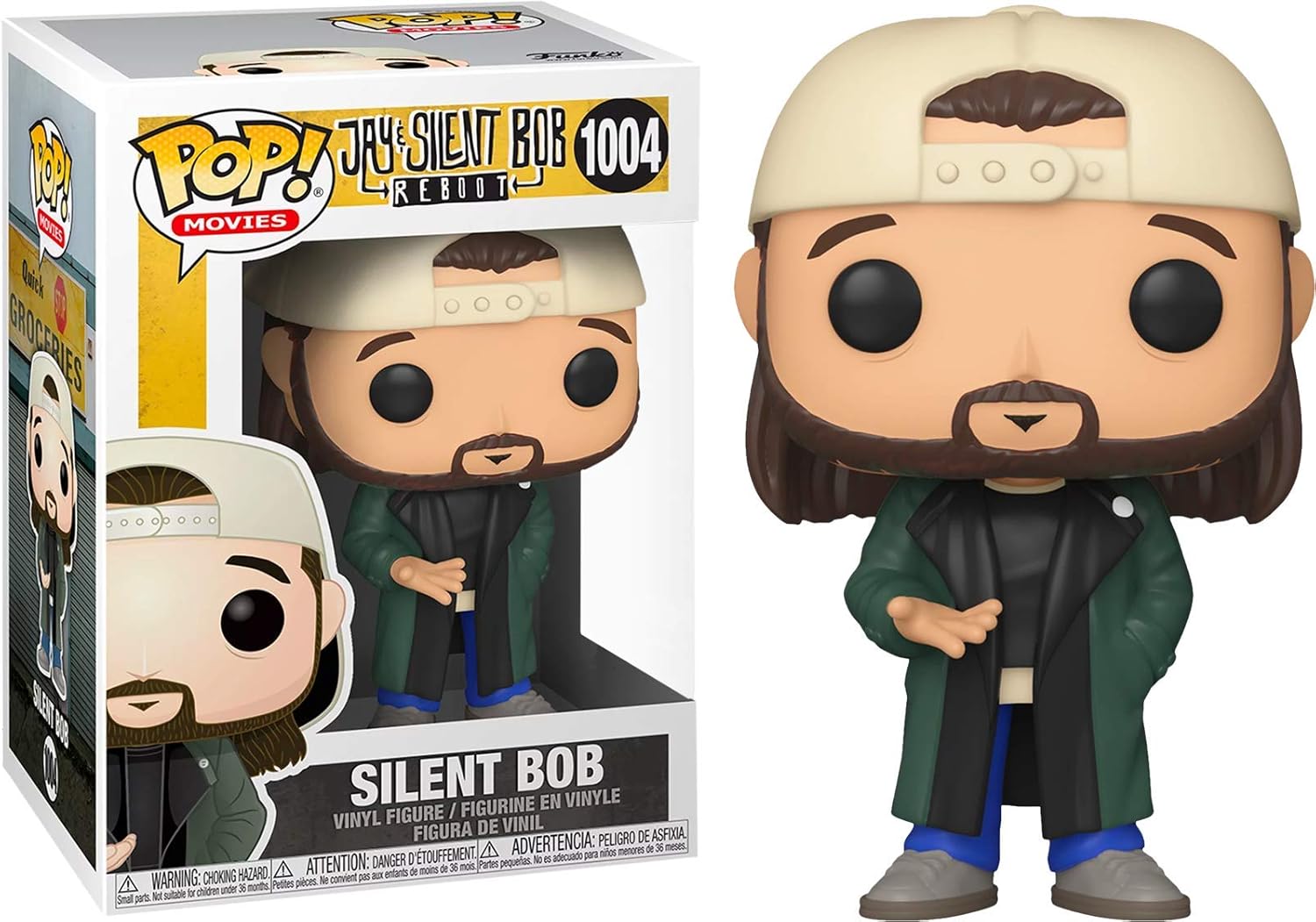 Pop! Movies: Jay & Silent Bob Reboot – Silent Bob Vinyl Figure - Special Edition Exclusive