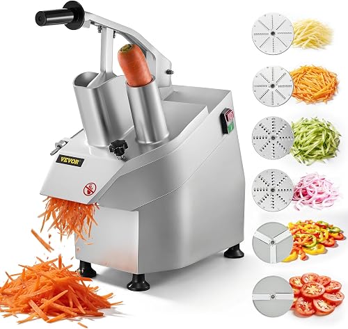 Vevor commercia food processor food processor, Silver