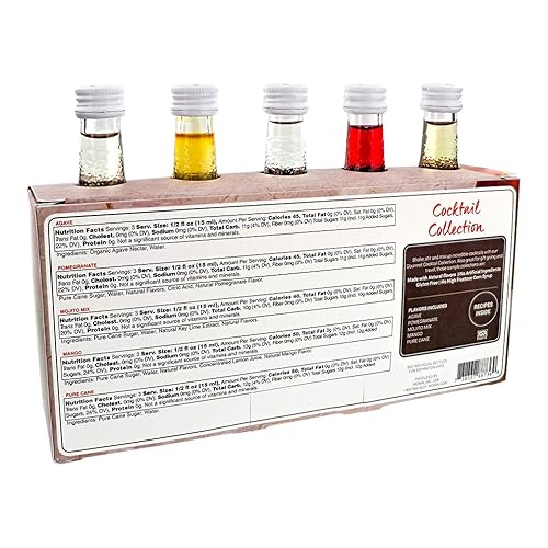 Miniatura 2 de Conjunto de Jarabes de Cóctel de Monin, 0.1 x 1.6 onzas líquidas