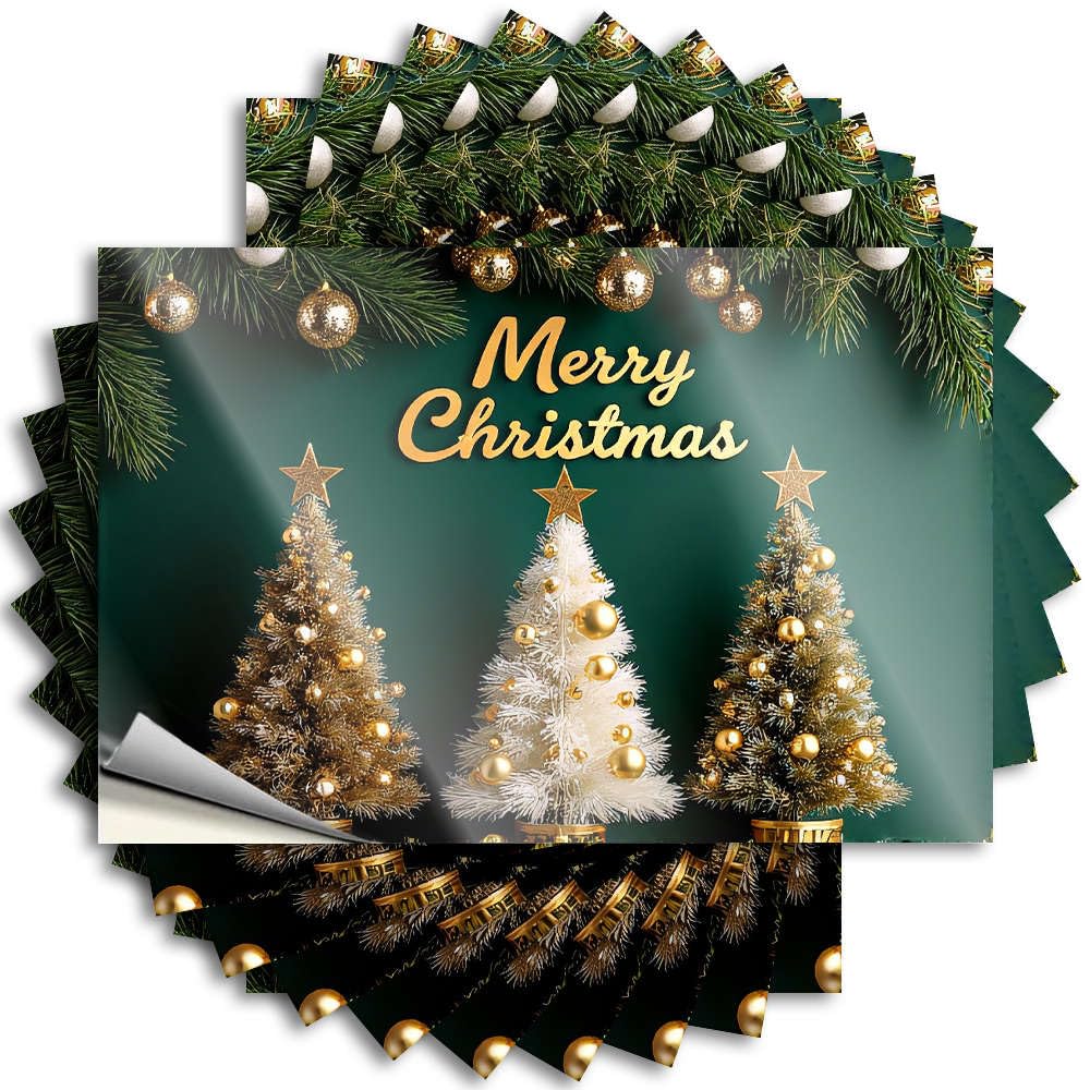 Sticker Bookish, Man Window Merry Christmas! | Christmas(8X12CM)