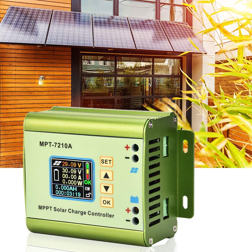 MPPT Solar Laderegler MPT-7210A – 600W, 12-60V Eingang, Einstellbar 24–72V Ausgang, LCD, Für Lithium-Batterien