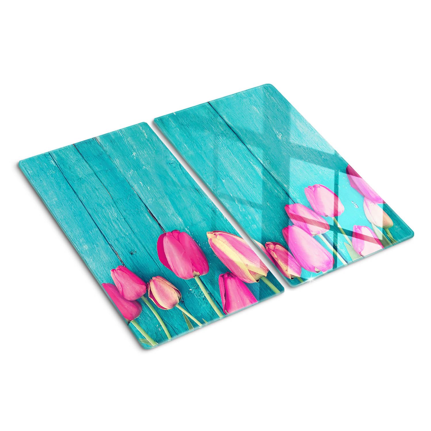 Planche en verre trempé haut de gamme aux bords polis design