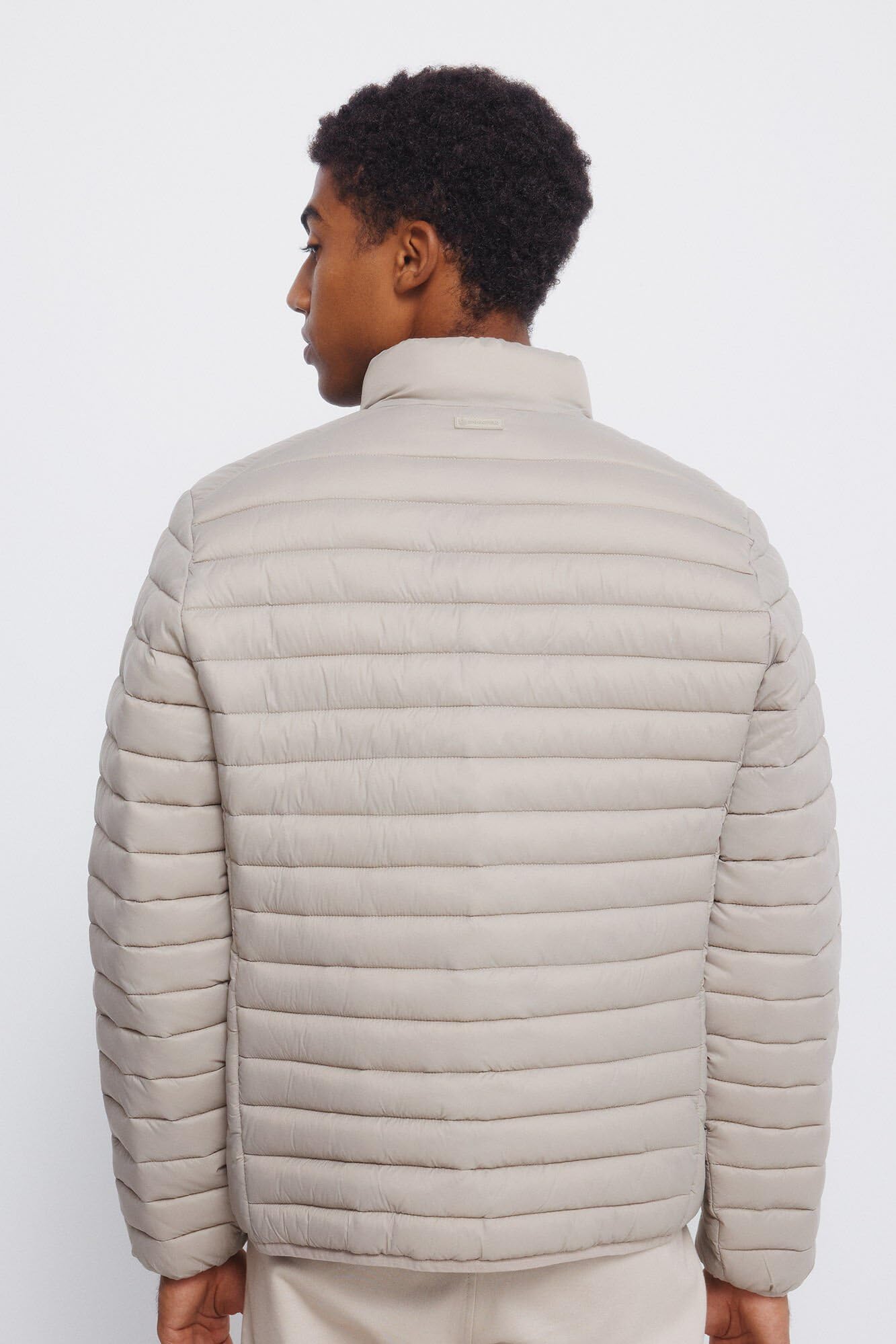 SPRINGFIELD Light Puffa Funnel Jacket Water Resistant Chaqueta Ligera Hombre