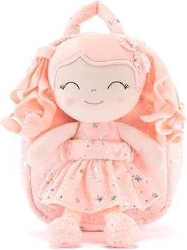 Gloveleya Kids Backpack - Light Coral Pink 9 inches