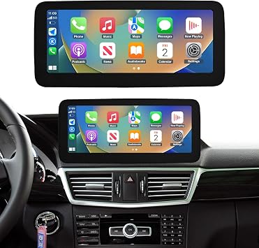 10.25 inch Touchscreen Wireless CarPlay Android Auto Multimedia Car Radio Receiver Compatible with Mercedes Benz E Class W212 with NTG4.0 System 2009-2012