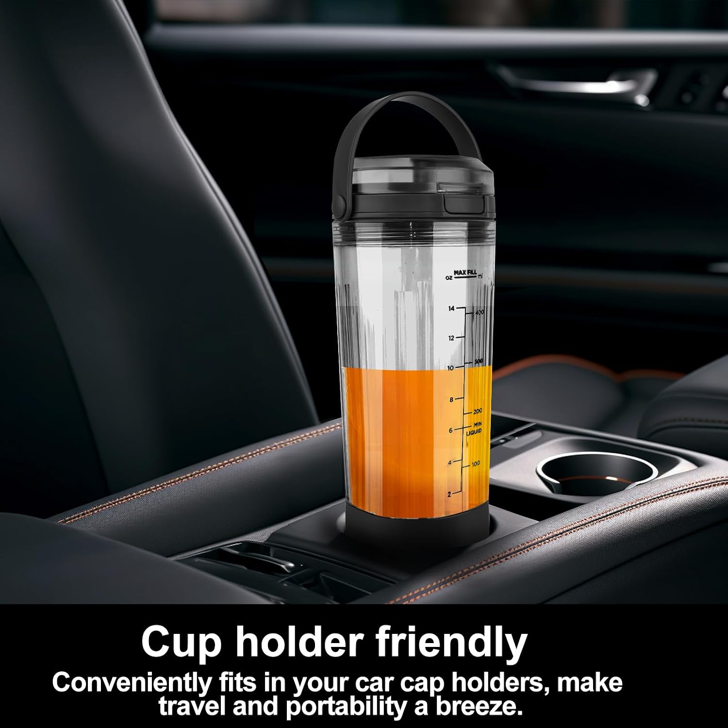 Blade Cover and Vessel Cap for Ninja Blast Portable Blender BC100 Series and BC151 Series, Accessories, Replacement Parts, Leakproof, Dishwasher Safe, Food Grade. Grey