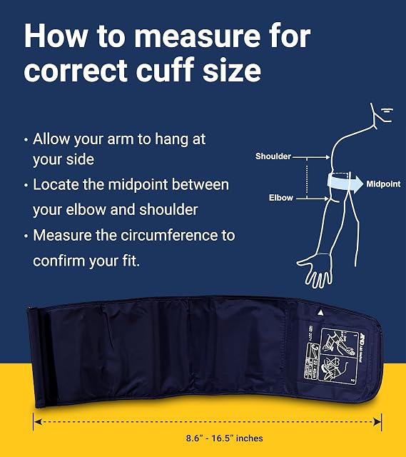 A&D Medical Multi-User Blood Pressure Monitor for Home Use UA-767FAC Wide Range Cuff (8.6-16.5 / 22-42cm), Easy to Use, Adult Upper Arm, 60 Readings Per User (4 Users), AC Adapter, FSA/HSA Eligible