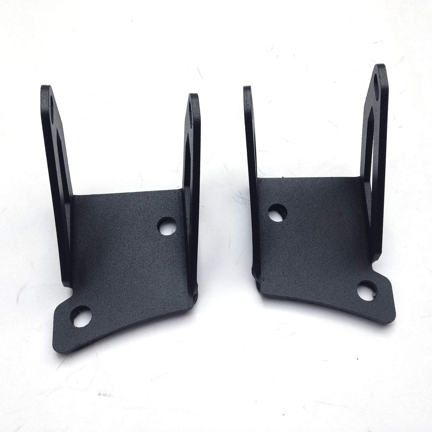 SXMA JK A-Pillar Windshield Hinge Mount Brackets for Mounting Auxiliary Off-Road LED, HID, or Halogen Fog and Work Lights to 2007-2017 Je ep W rangler JK