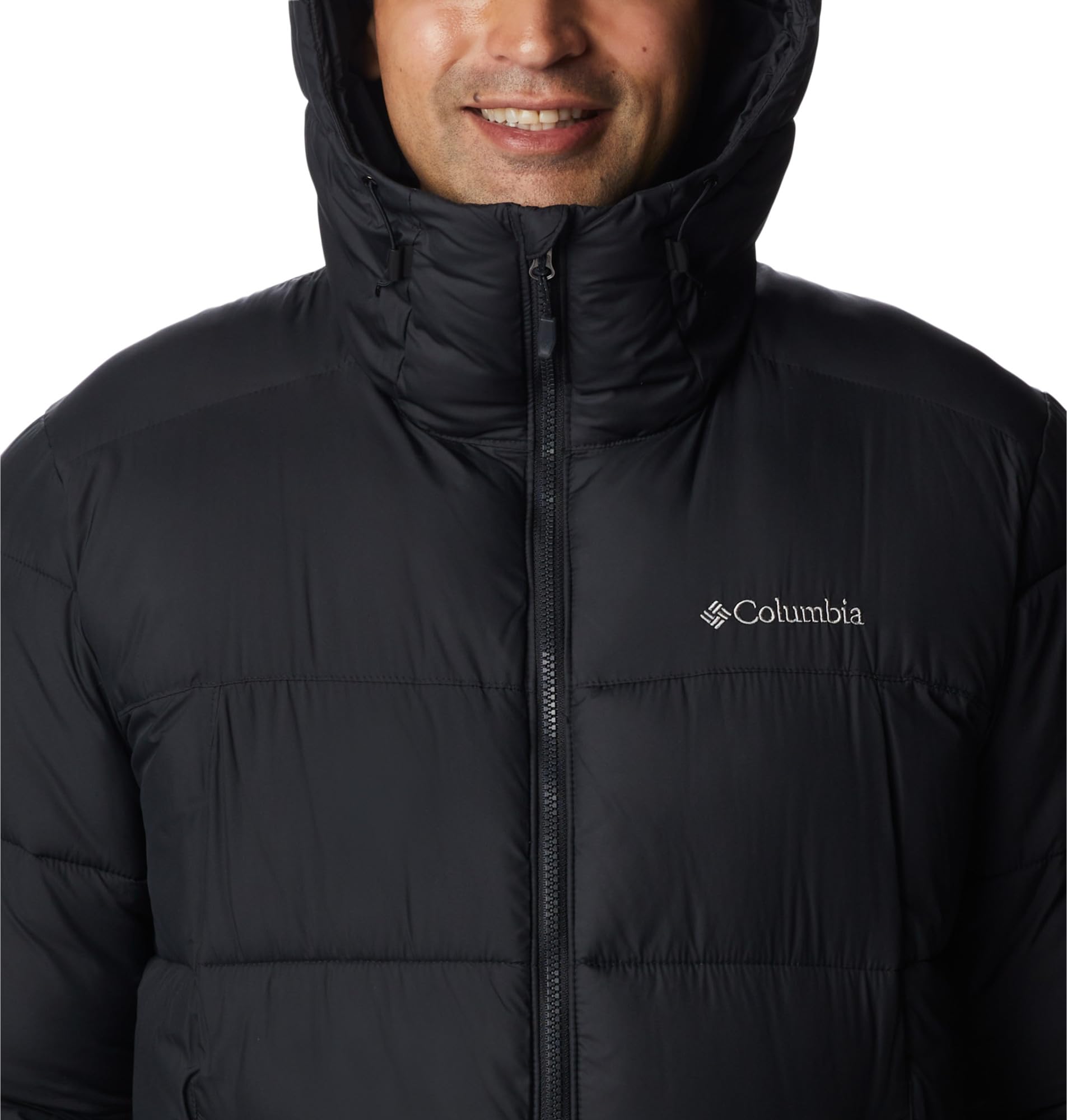 COR22 Columbia Pike Lake Hooded, Giacche Uomo, Dark Purple/Shark, L