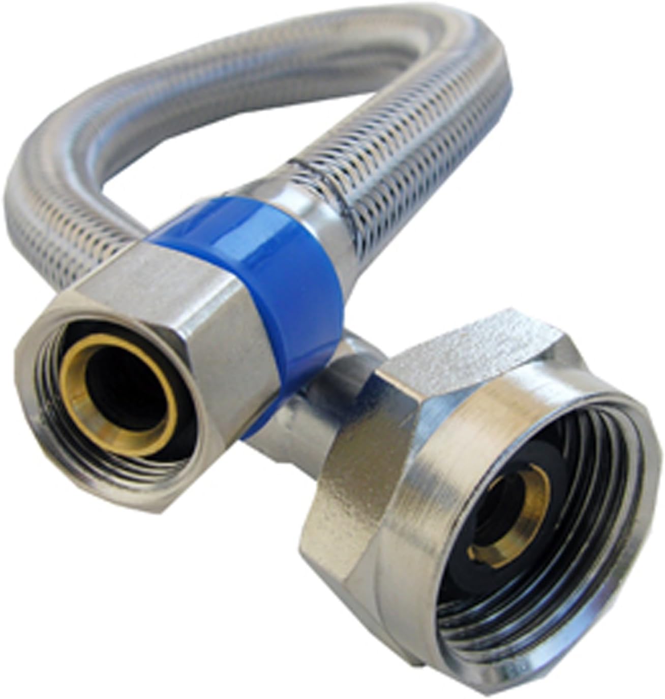 LASCO 10-0520 Braided Stainless steel Supply Line with 3/8-Inch Male Compression and 3/8-Inch Female Compression and 20-inch Long, 50-Pack