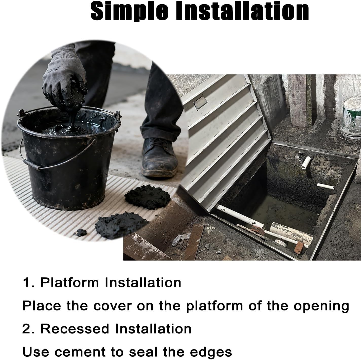 Cubierta de caja de fusibles de acero inoxidable general con cerradura y asa, personalizables, empotrables (20 x 49 pulgadas)