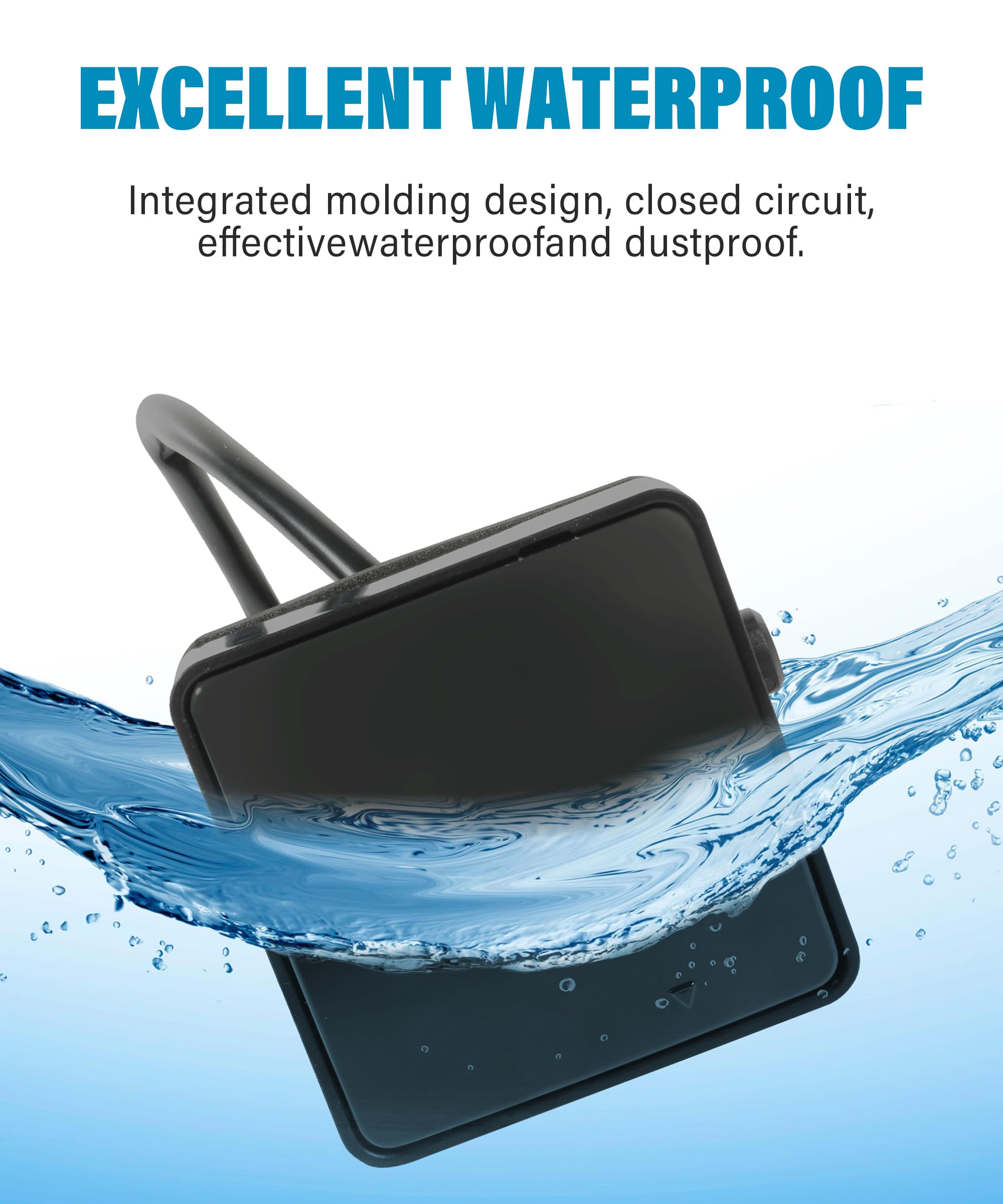 Hitch Lights 2 Inch Receiver MUQIDA 15 LED Brake Light Trailer Hitch