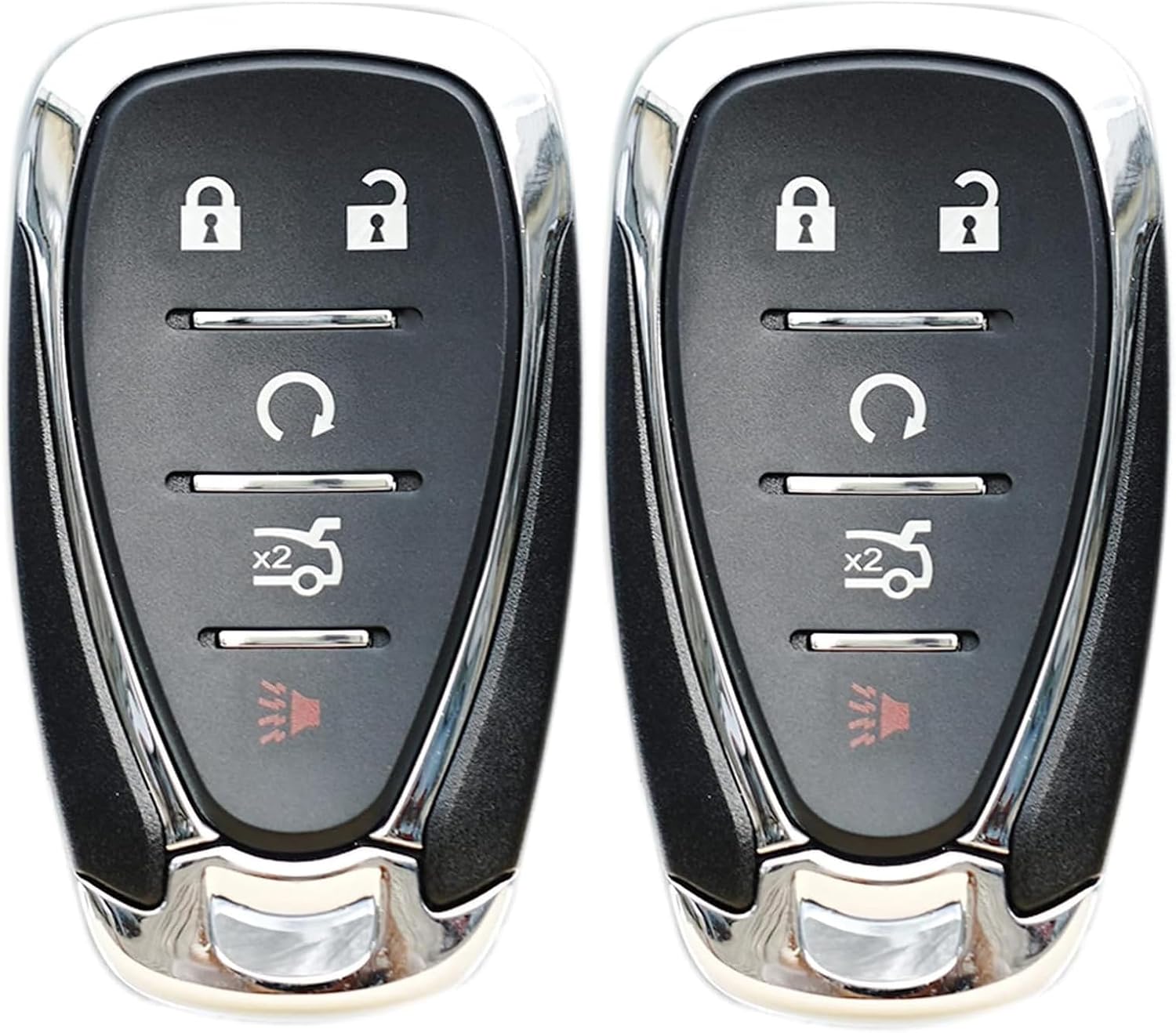 MechanMagic Key Fob Replacement Fits for Chevrolet Malibu Camaro 2016 2017 2018 2019 2020 2021 Cruze 2016-2019 Smart Proximity Keyless Entry Remote Control HYQ4EA 13529662 13590048 433 Mhz (Pack of 2)