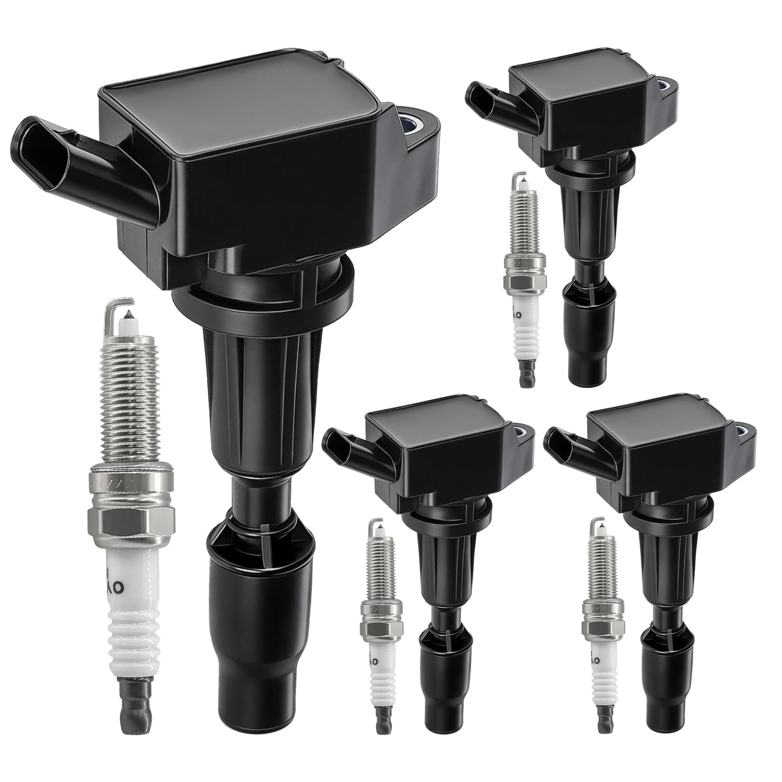 Photo 1 of OYEAUTO UF764 Ignition Coil Pack & Iridium Spark Plug Set