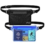 AiRunTech Waterproof Crossbody Belt Bag for Women Men,River Lake Canoe Essential Accessories Must Haves,Waterproof Pouch for Phone Passport Wallet Purse with Waist Strap