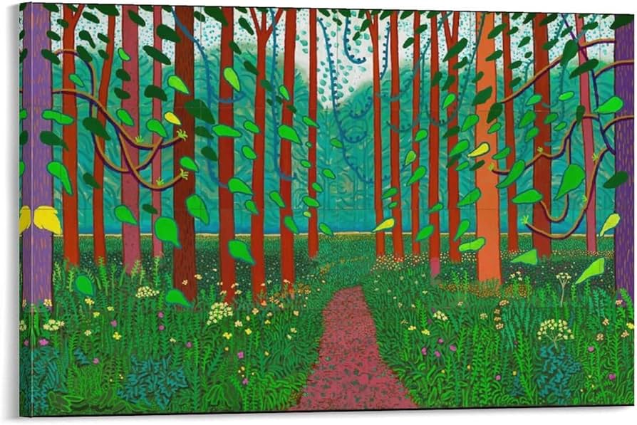 【新品未使用】デイヴィッド・ホックニー ポスター David Hockney Amazon.co.jp: David Hockneyデイヴィッド・ホックニー絵画 花ポスター