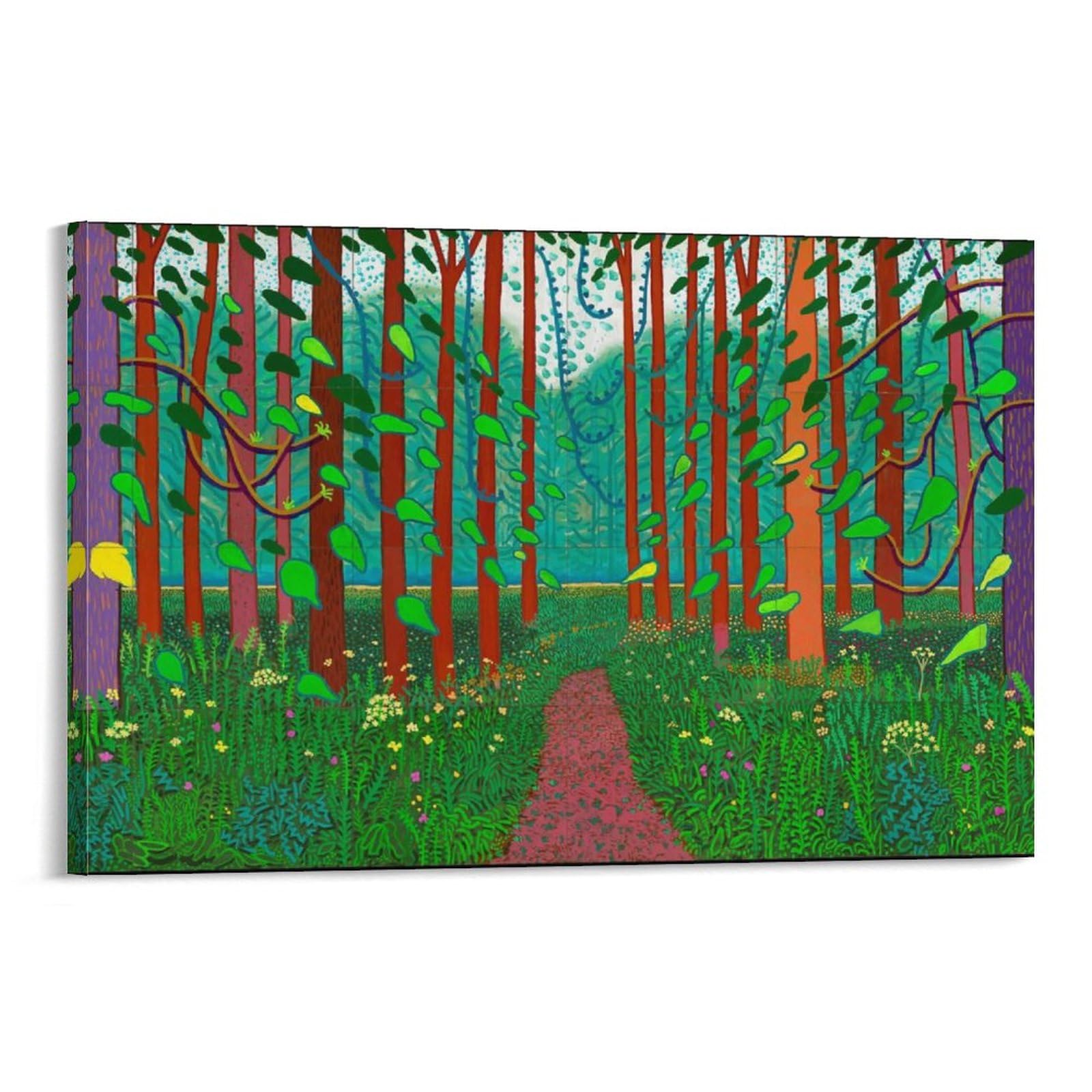 Amazon.co.jp: David Hockneyデイヴィッド・ホックニー絵画 花ポスター