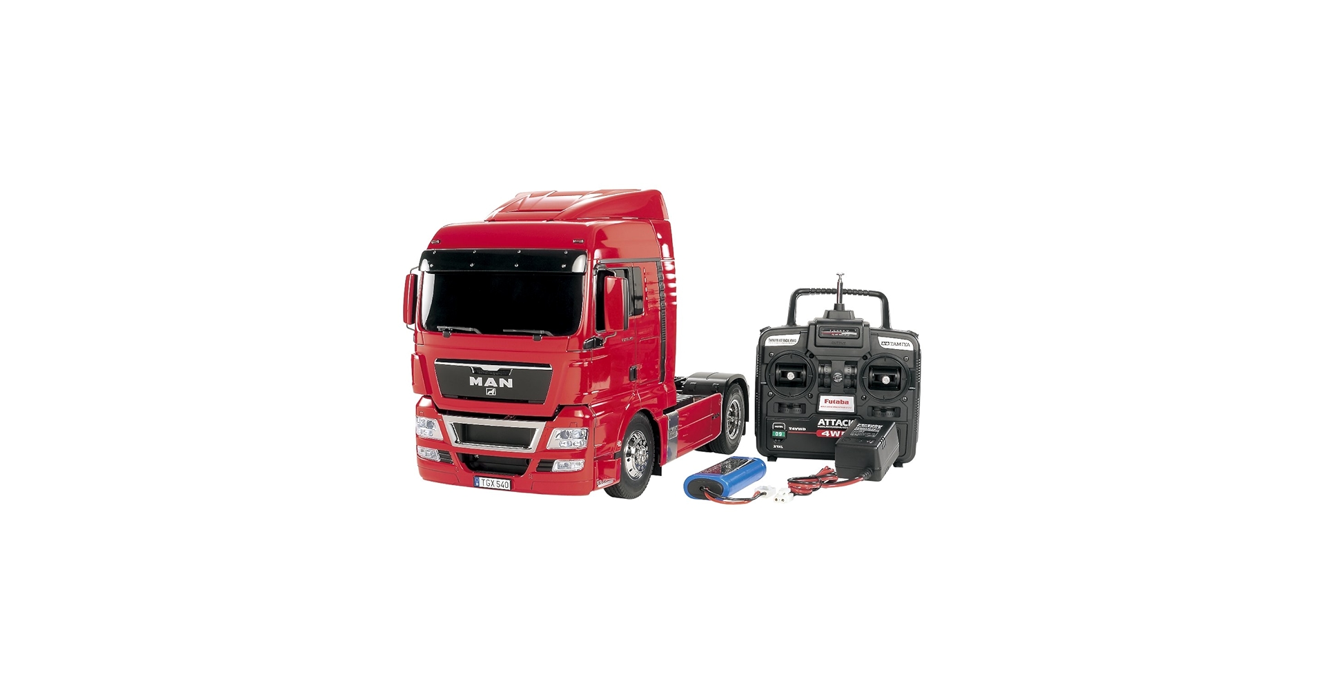 ☆美品☆タミヤ☆MAN トラック 1/14RC トレーラーヘッド MAN TGX 26. 540 6×4 XLX フル