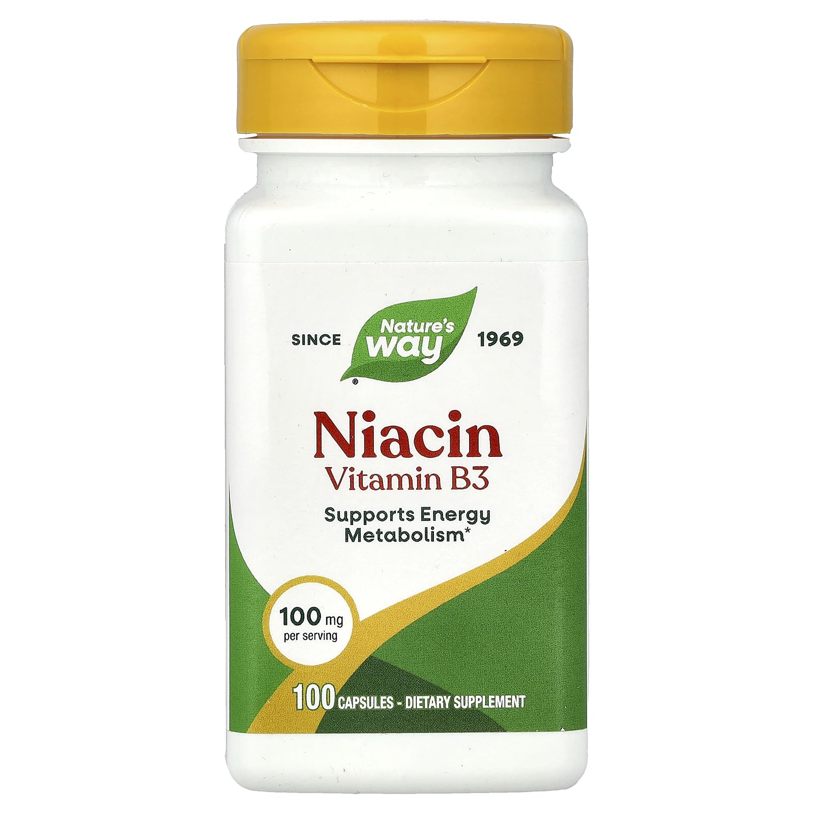 Nature's Way ナイアシン Niacin 100mg 100カプセル