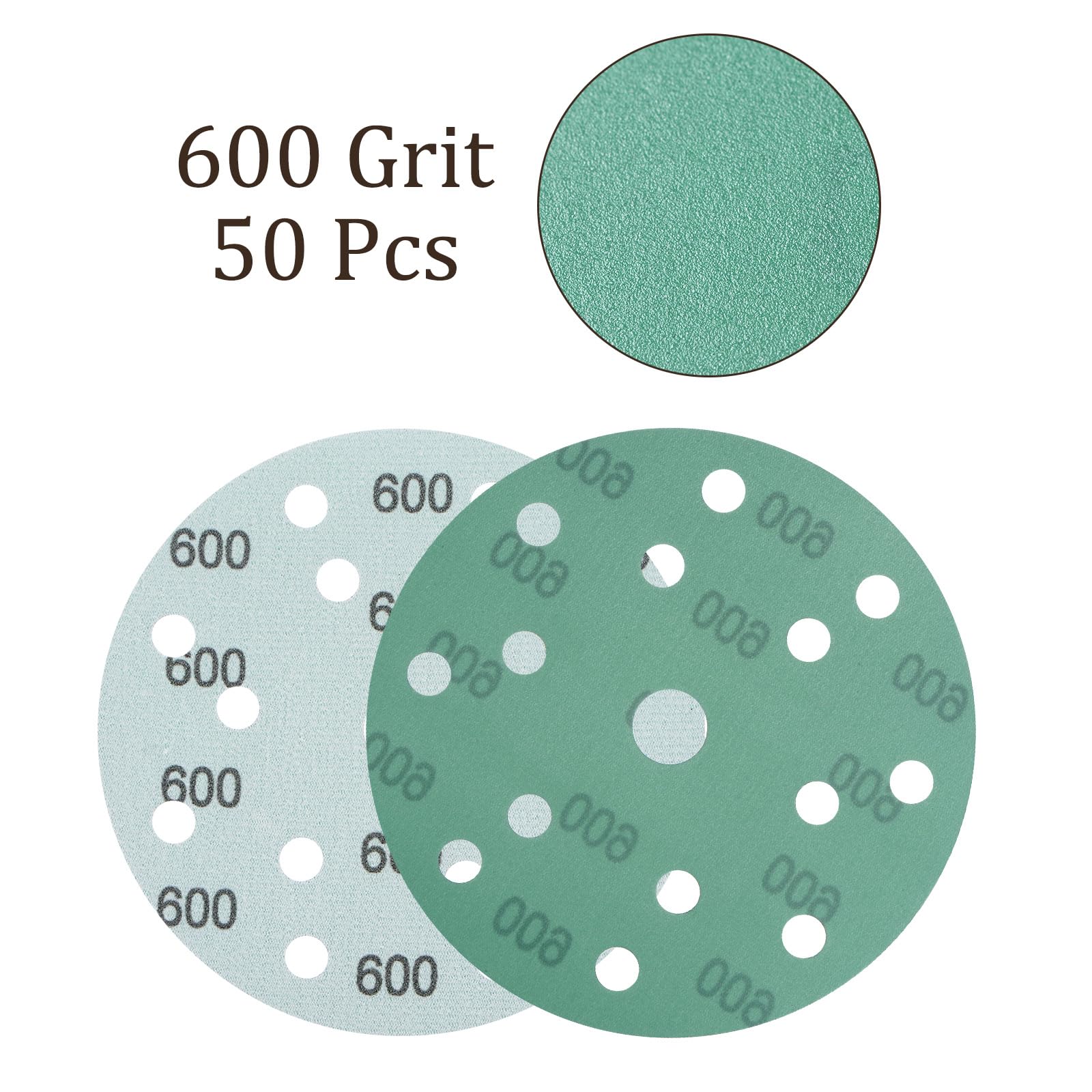 Kozelo 50pcs Green Film Sanding Discs - Image 4