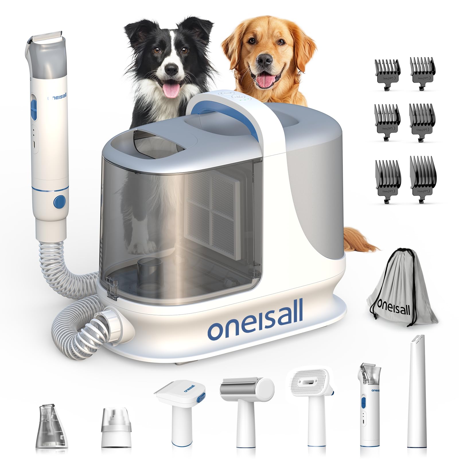oneisall 13000Pa Powerful Pet Vacuum Kit