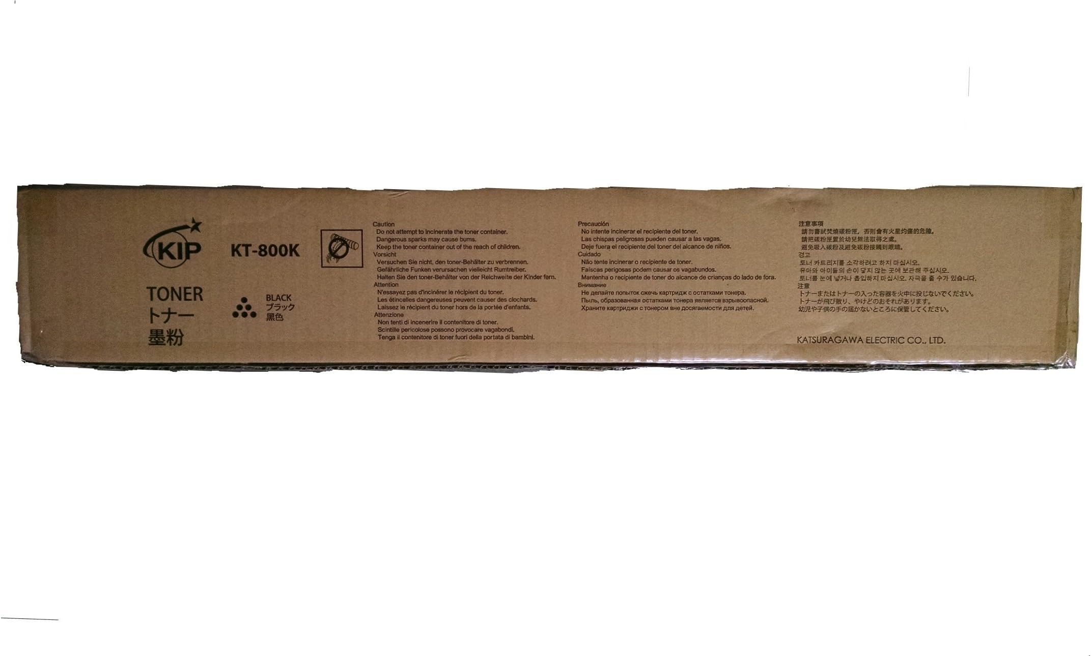 KIP 800 850 860 870 880 890 KT-800K Black Toner 2 x 1,000 Gram Cartridges from CES Imaging