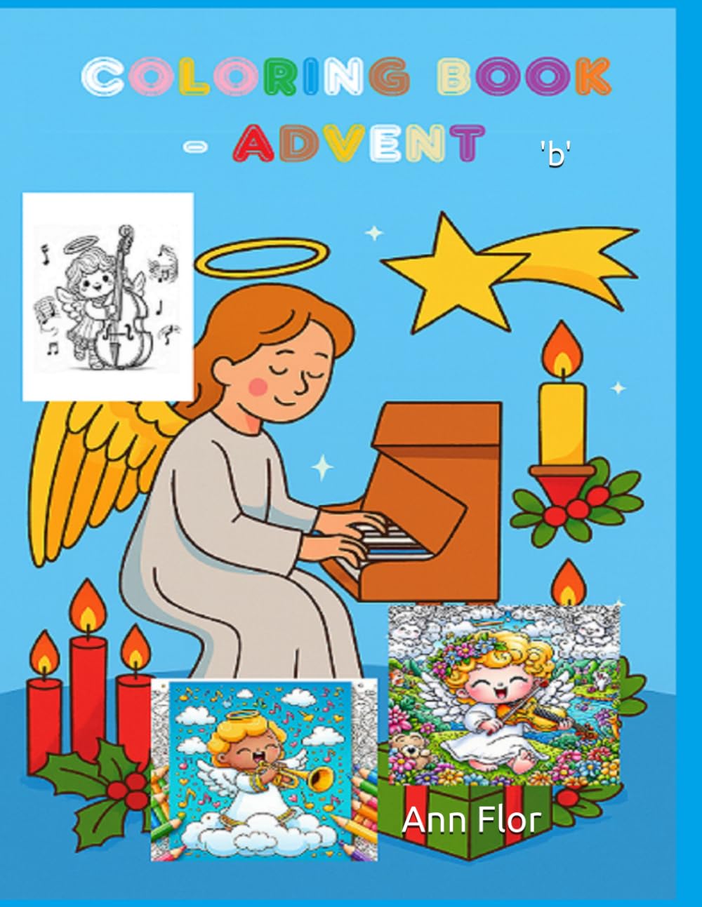 Advent. 'b': Coloring Book