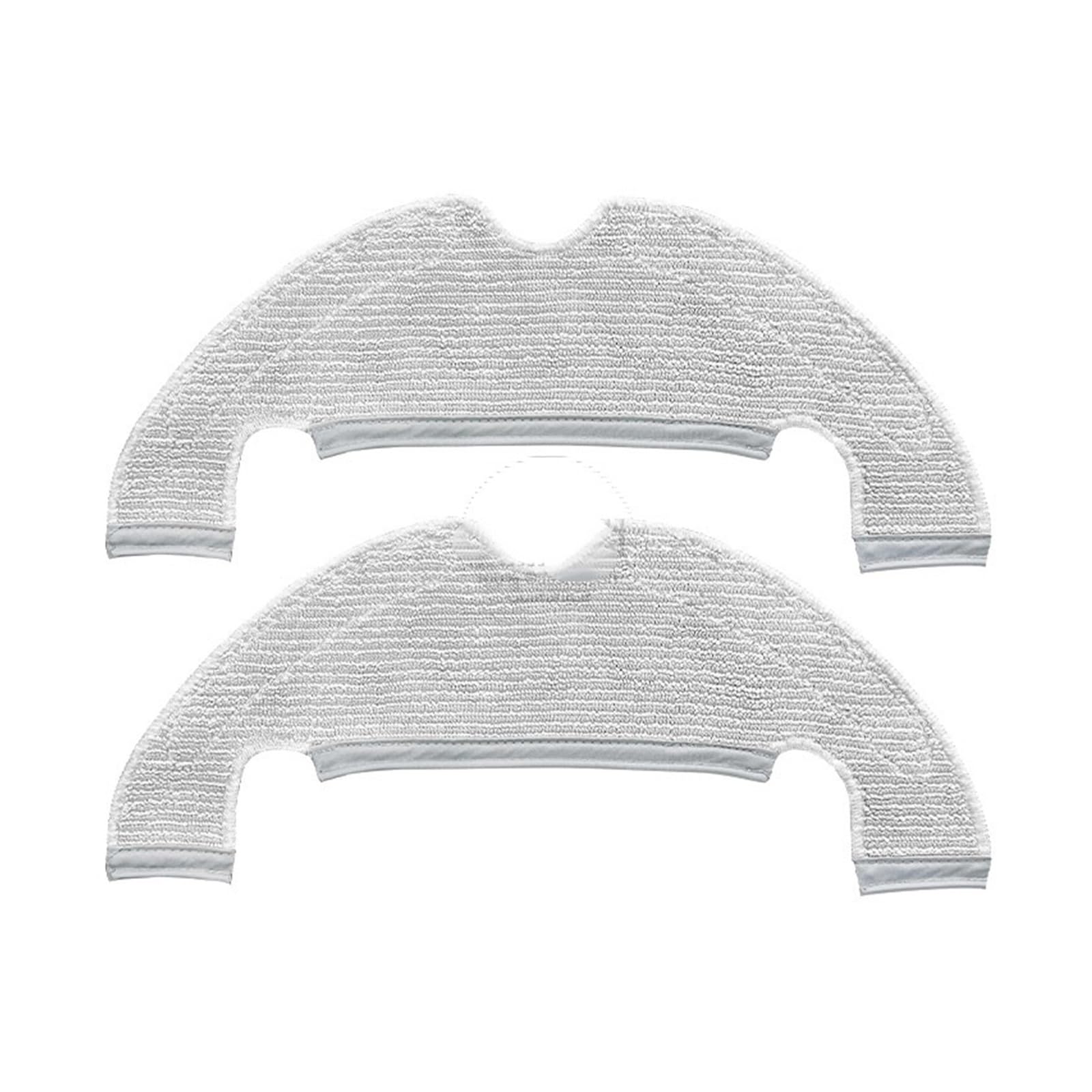 Kicici Compatible With XM Robot Vacuum X10 B102GL Accessories Robot Vacuum Cleaner Spare Parts Replacement Main Brush Hepa Filter Rags(2PCS Mop Cloth)