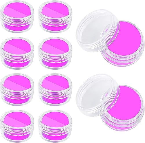 Paquete de 10 contenedores de almacenamiento de cera de pintura de diamante con pegamento arcilla pegamento de arte de diamante para accesorios de