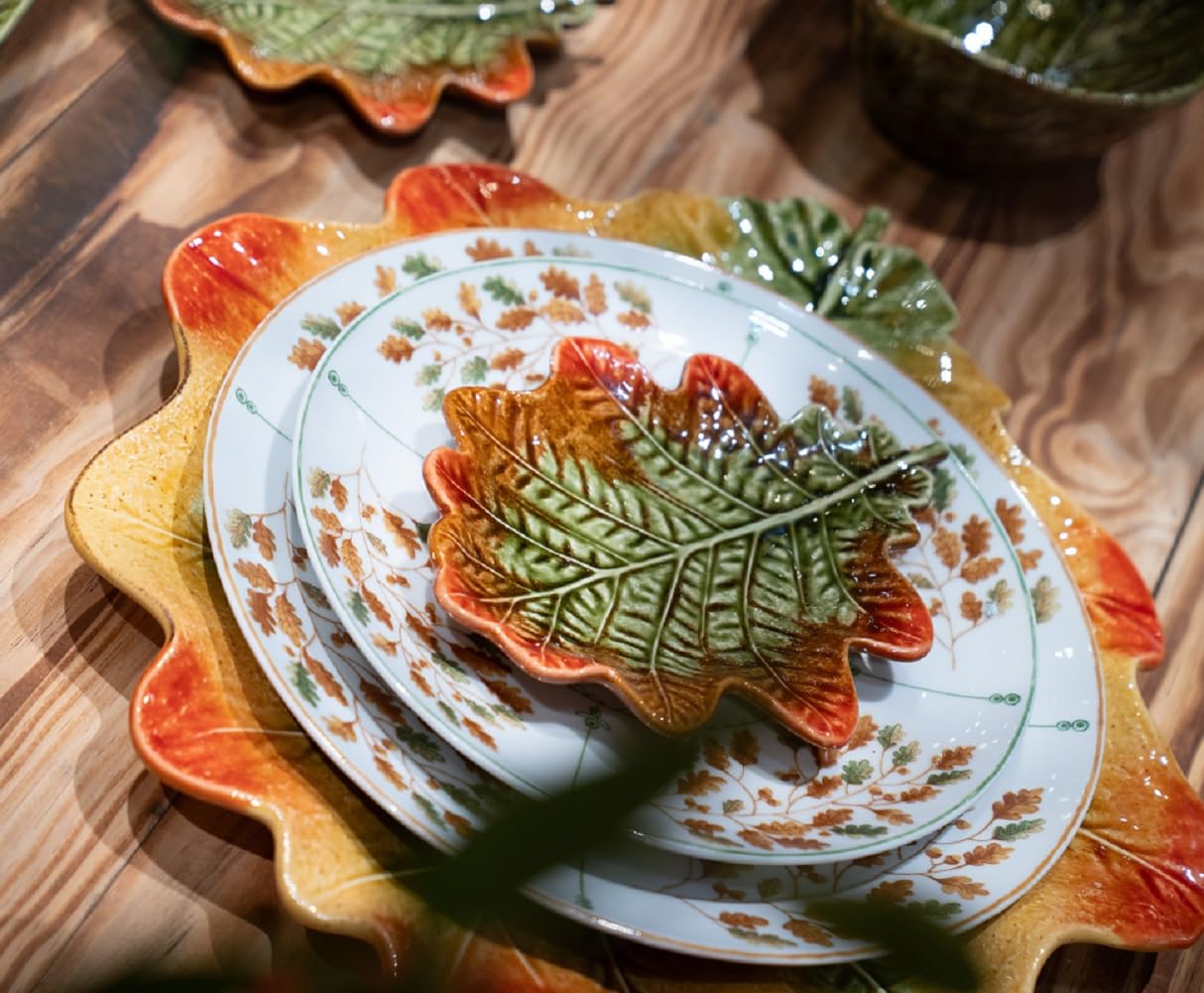 Amazon.com | Bordallo Pinheiro Gudrun Charger Plate By Cláudia