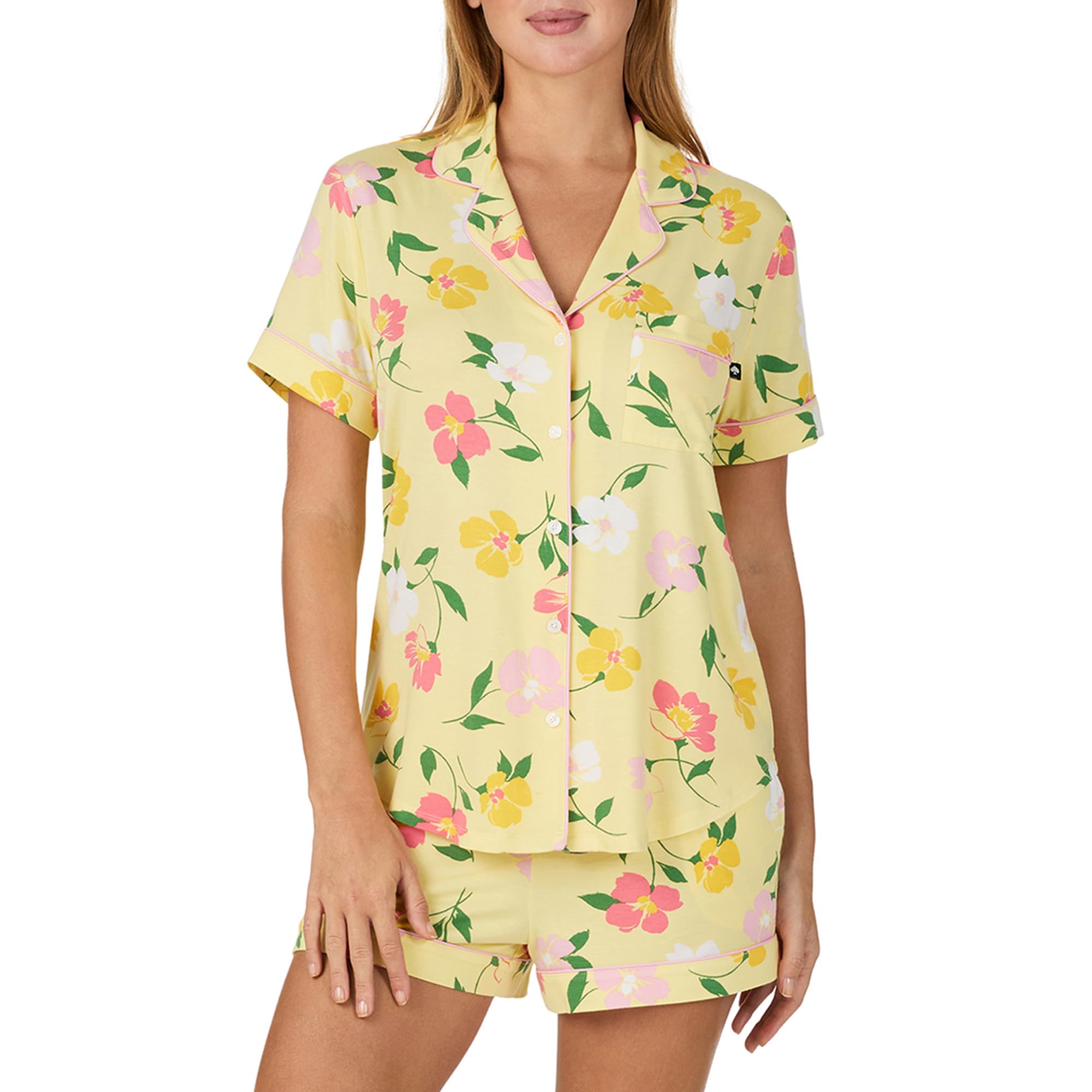 kate spade new york Short Sleeve Boxer PJ Set