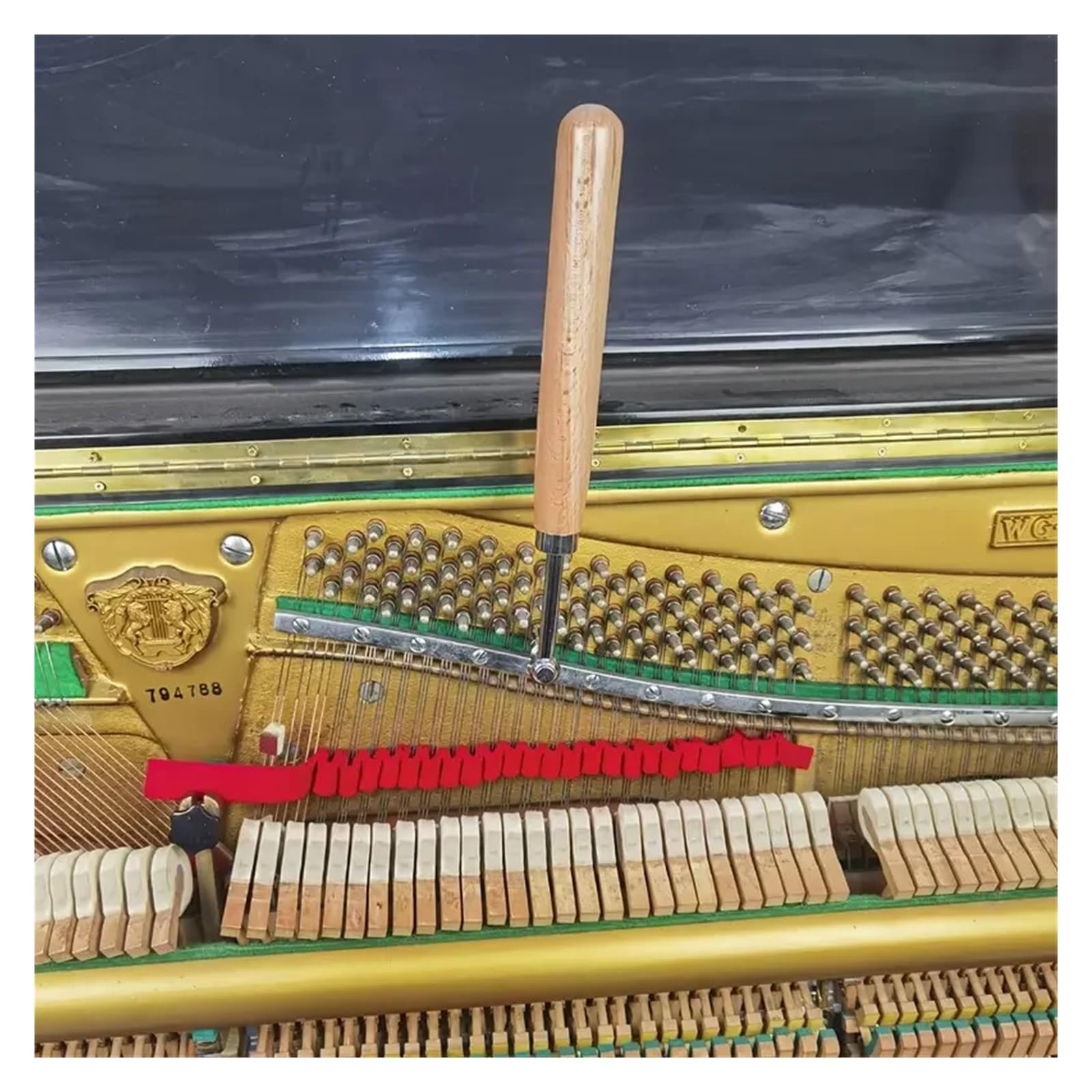 Klavierstimmset Klavierstimmer Stimmgerät Mit Stimmhammer