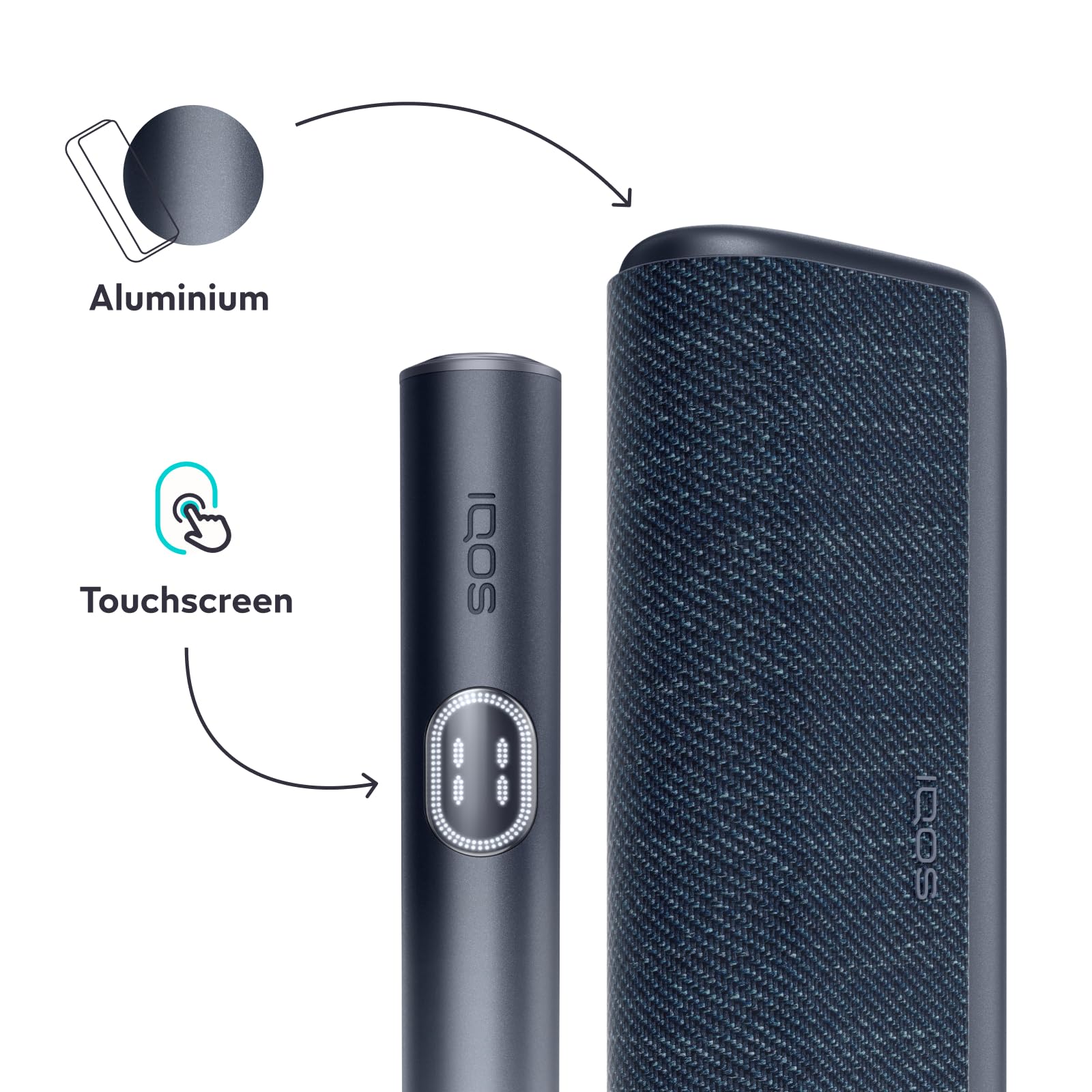 IQOS ILUMA i PRIME Kit Midnight Black - Tabakerhitzer (in 4 Farben) - für TEREA Tabaksticks - unsere beste Alternative zur Zigarette