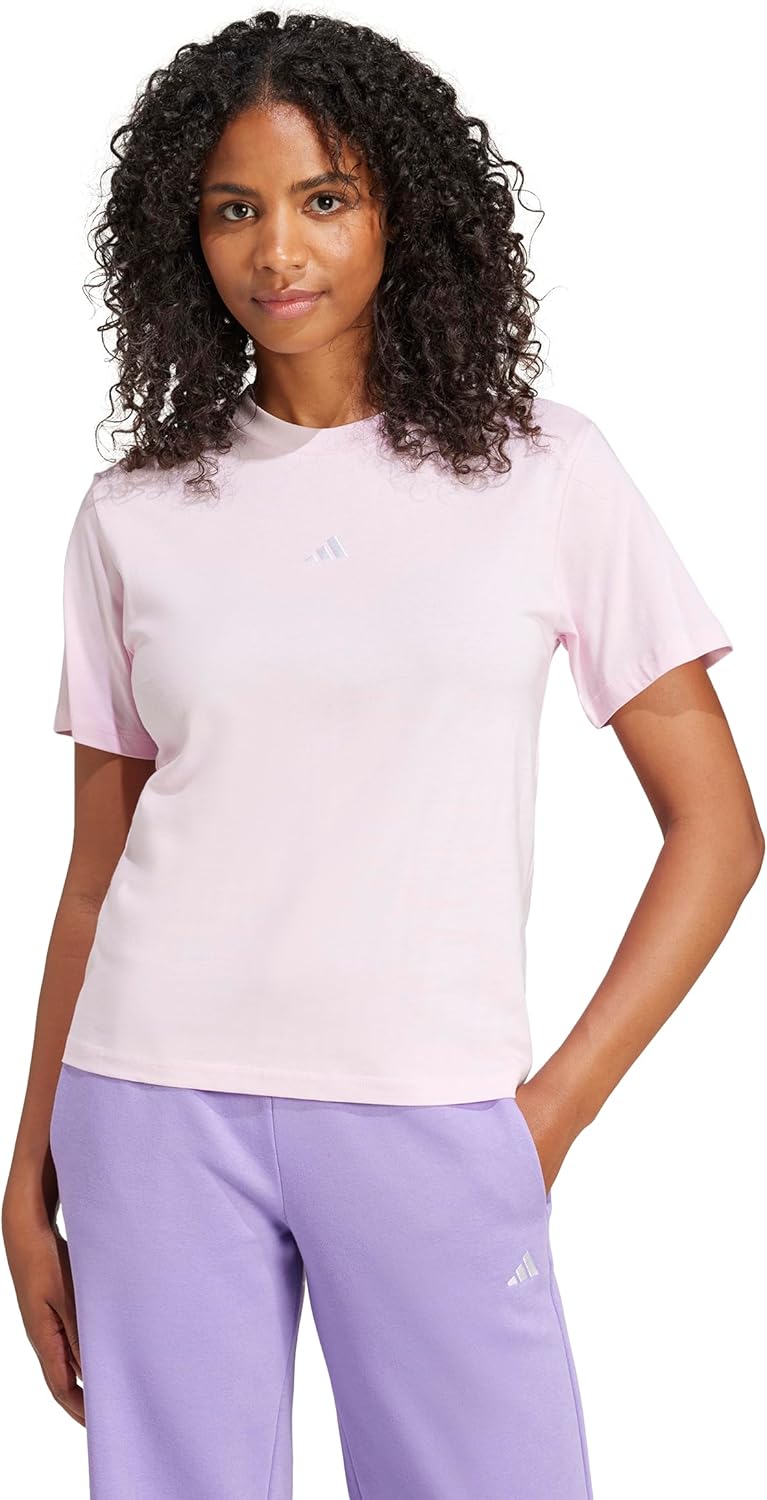 adidas Women's Essentials Small Logo Cotton T-Shirt