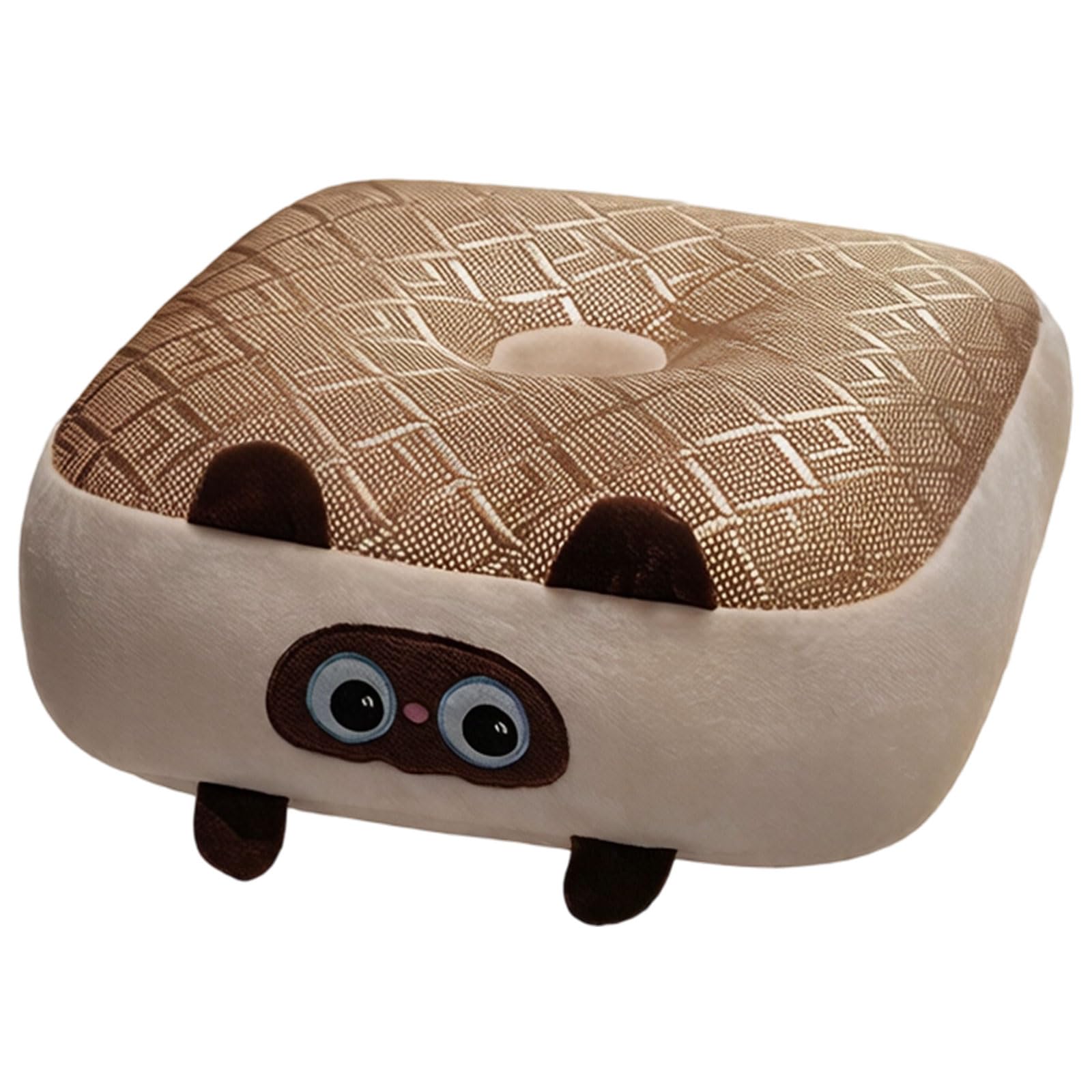 Kaeltsyn Natural Fiber Seat Pad Designed for Enhances Airflows During Warm Season Slip Proof Seat Pillow