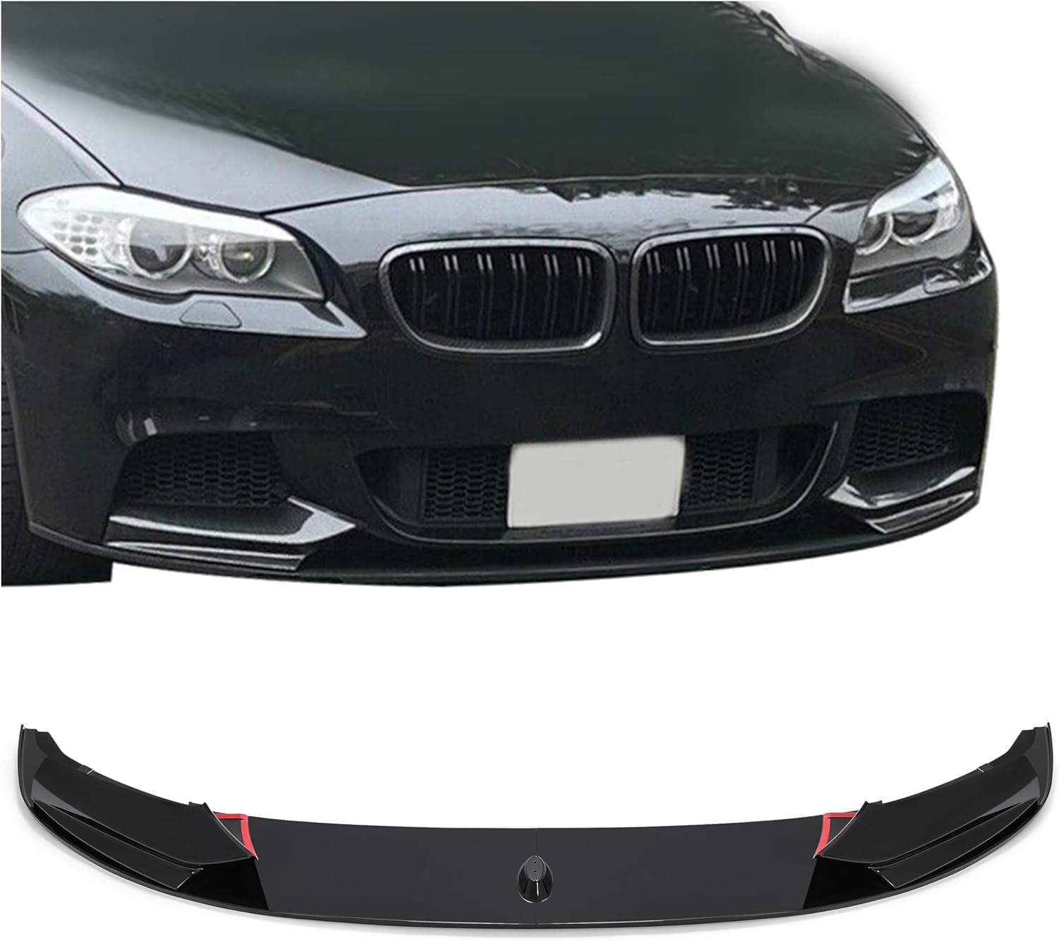 Amazon.com: HECASA Front Bumper Lip Splitter Compatible with 2011-2016 ...