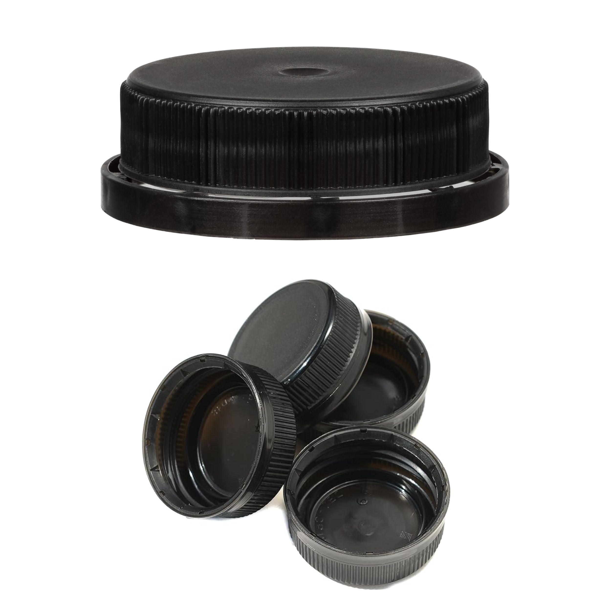 BLACKLIST フルジップ タッパー Amazon.com: [150 PACK] 38MM Black Tamper Evident Ratchet Caps/Lids
