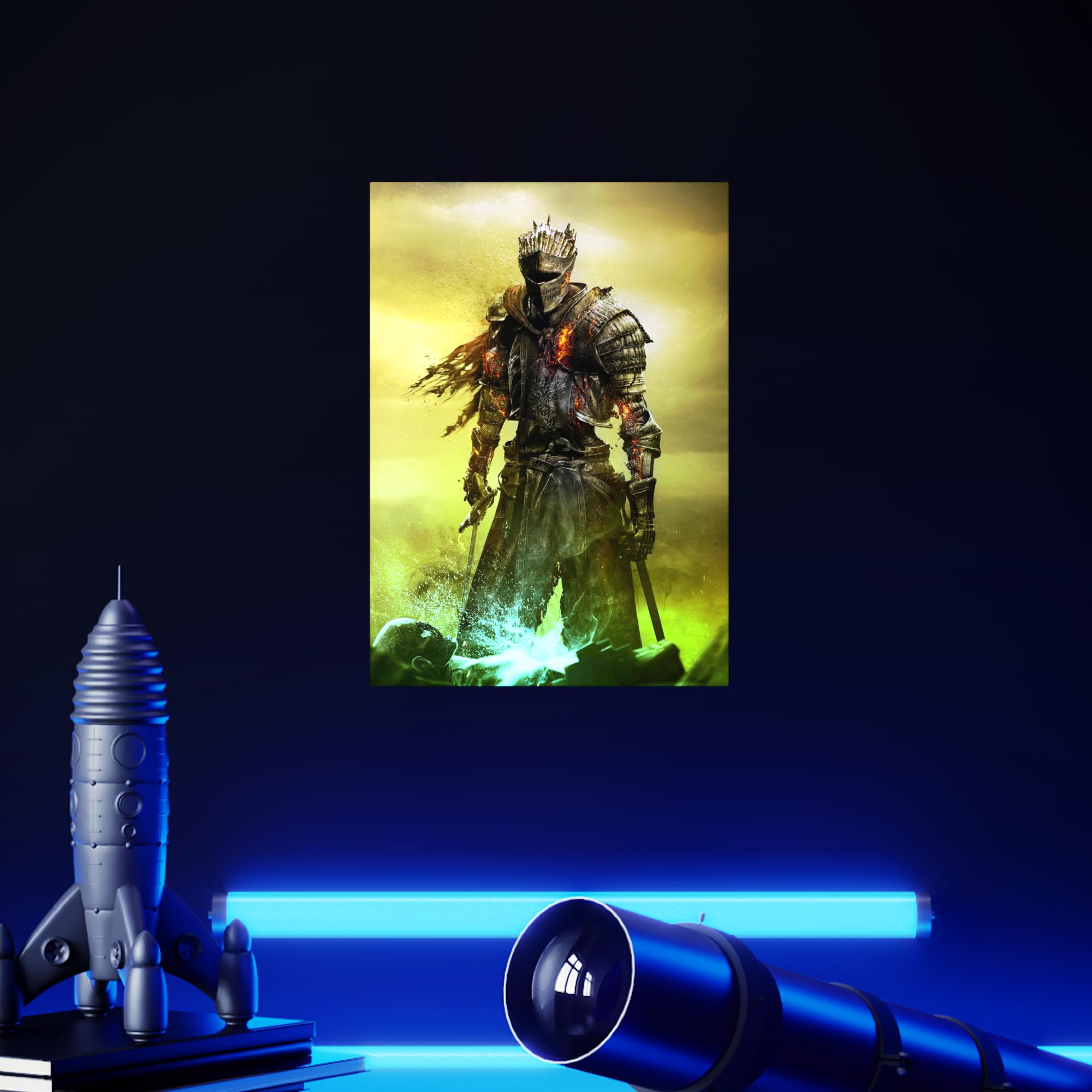 Amazon.com: Displate Metal Poster DARK SOULS III Key Art v Wall