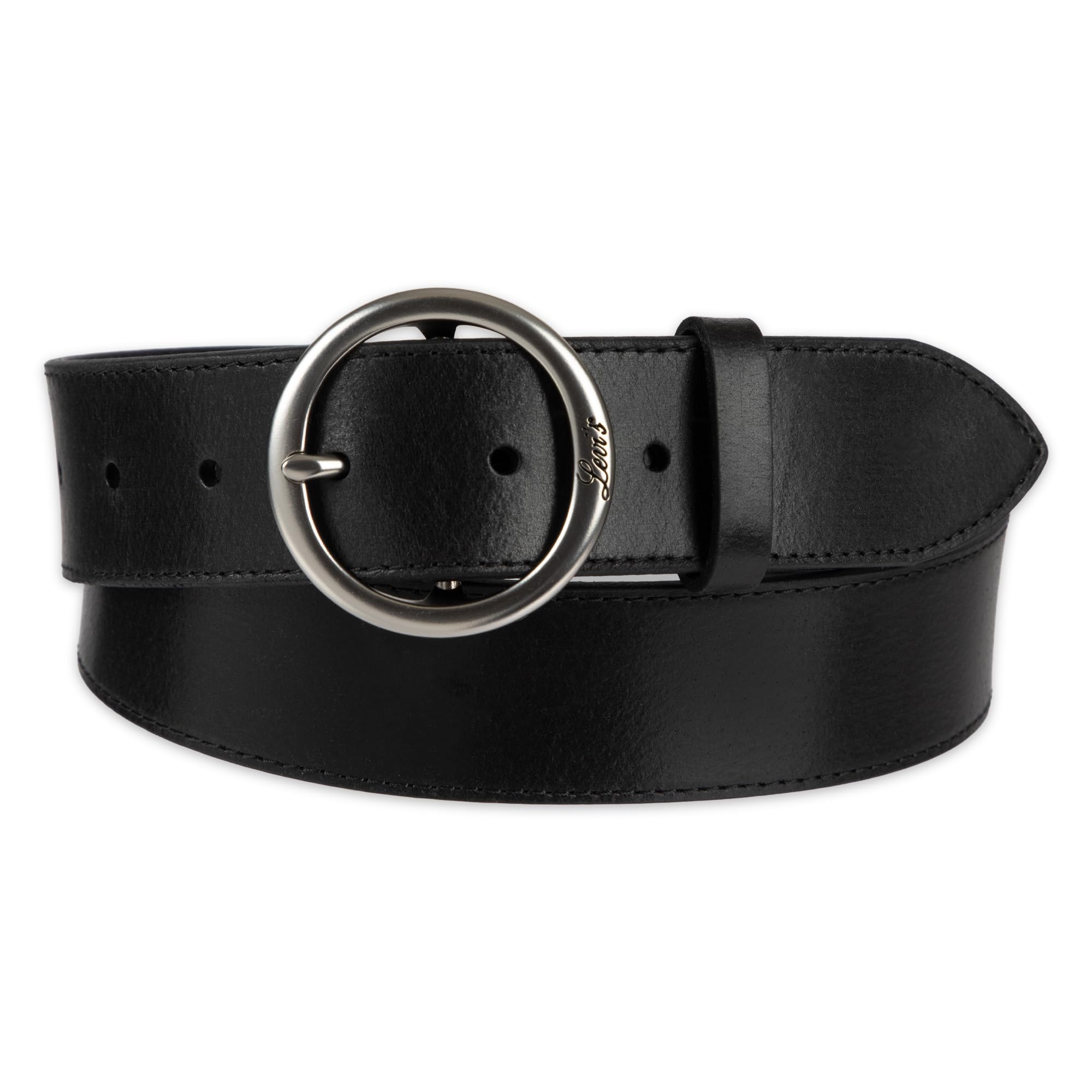 

                                                    Levi's Women's Round Centerbar Sliding Loop Belt, 