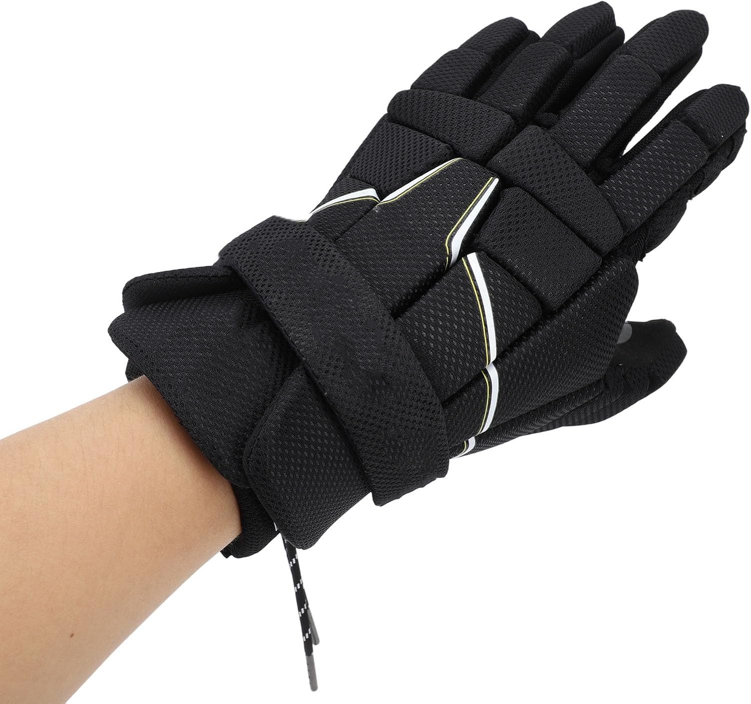 Sports Hockey Gloves for Men Non Slip Breathable Lightweight Outdoor Field Hockey Gloves for Ice Street Roller Hockey